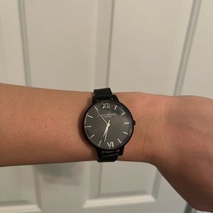 Olivia button watch